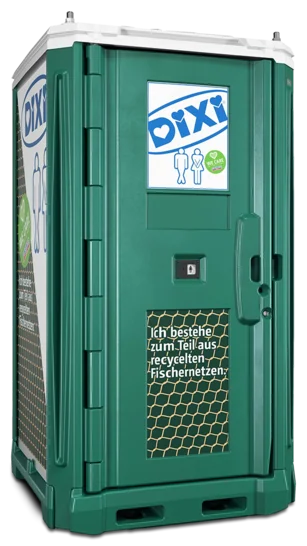 Außenansicht DIXI Klo - DIXI GREEN