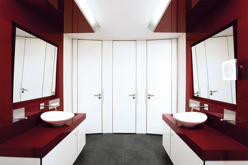 Innenansicht Premium-WC-Container