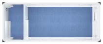 Raumcontainer von oben