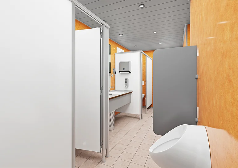 Innenansicht Premium-WC-Container