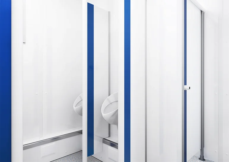 Innenansicht WC-Container