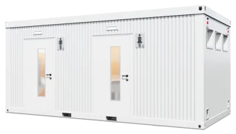 Außenansicht Premium-WC-Container