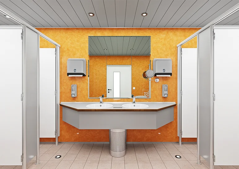 Innenansicht Premium-WC-Container