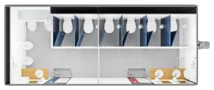 Grundriss WC-Trailer