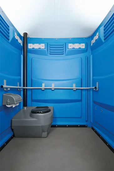 Innenansicht Toilettenkabine TOI Cap