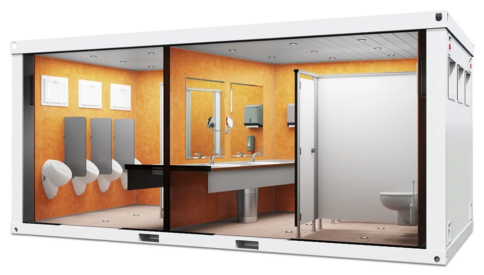 Innenansicht Premium-WC-Container
