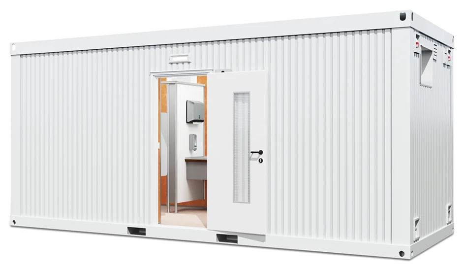 Außenansicht Premium-WC-Container