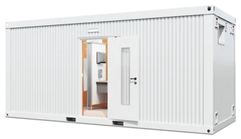 Außenansicht Premium-WC-Container