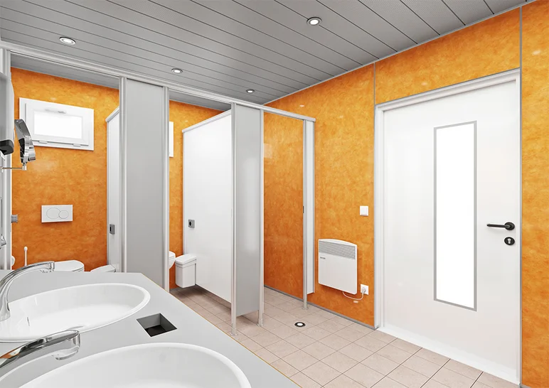 Innenansicht Premium-WC-Container