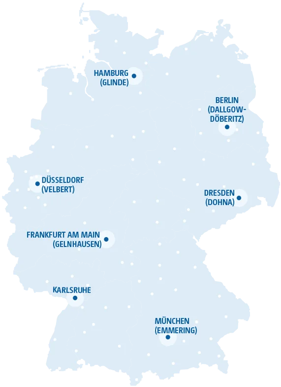 Karte Deutschland
