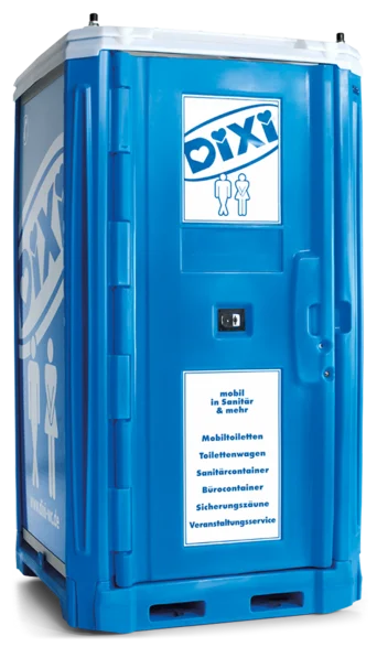 Außenansicht DIXI Klo - DIXI Plus