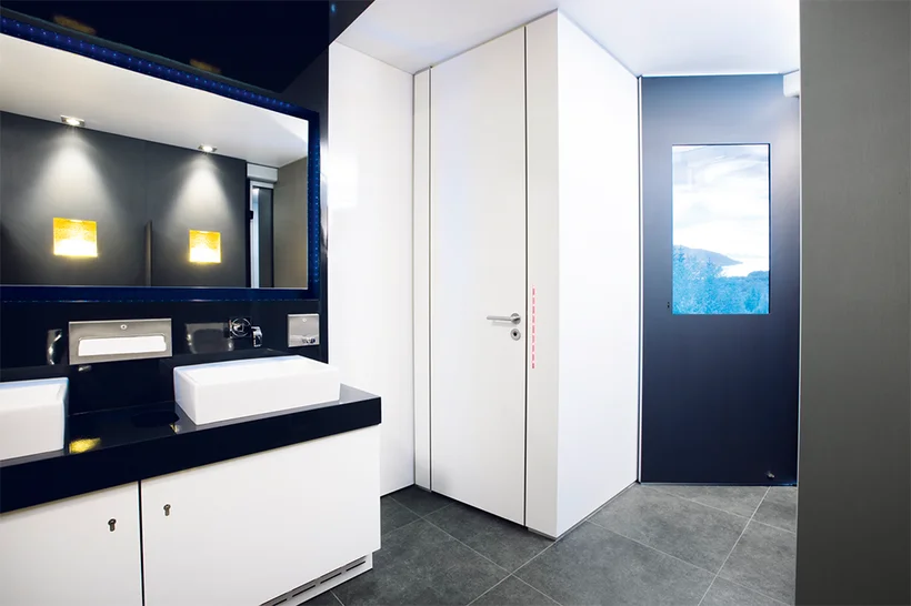 Innenansicht Premium-WC-Container