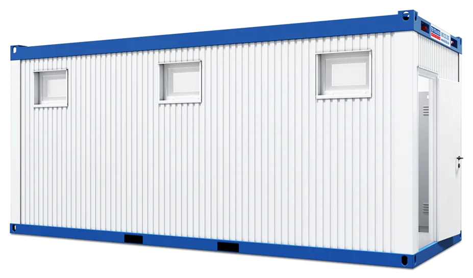 Außenansicht Sanitärcontainer