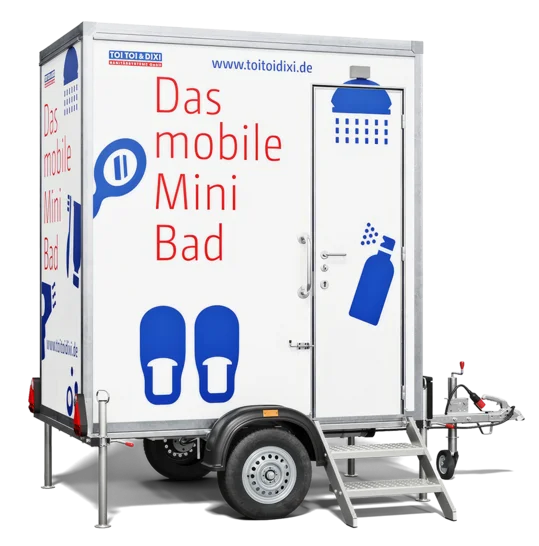 Außenansicht Mobiles Mini Bad