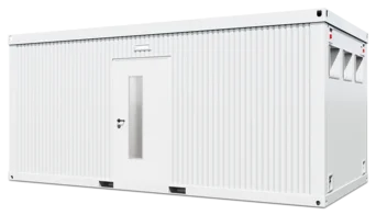 Außenansicht Premium-WC-Container