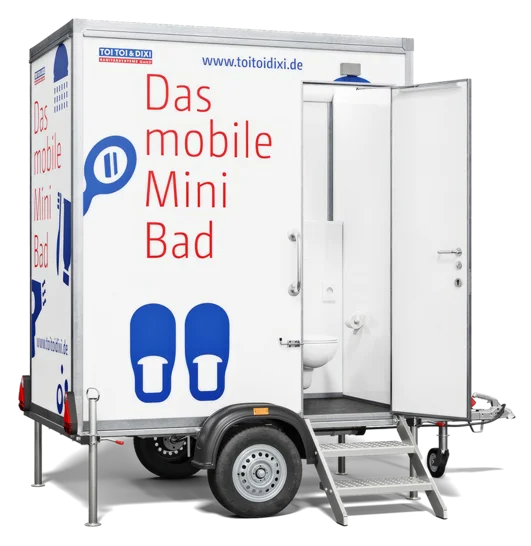 Außenansicht Mobiles Mini Bad