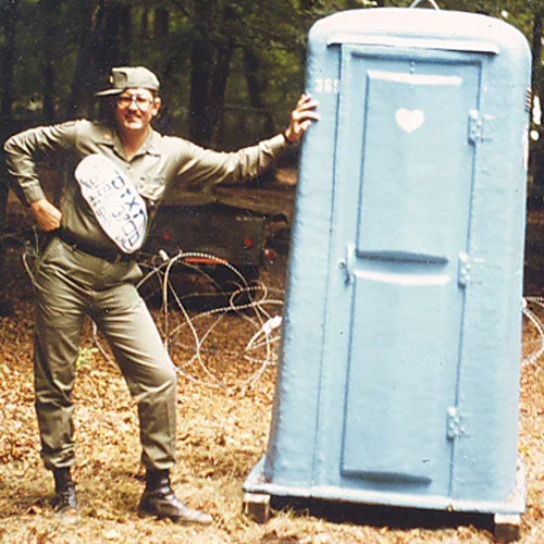 Geschichte: Fred Edwards 1973 im Wald 