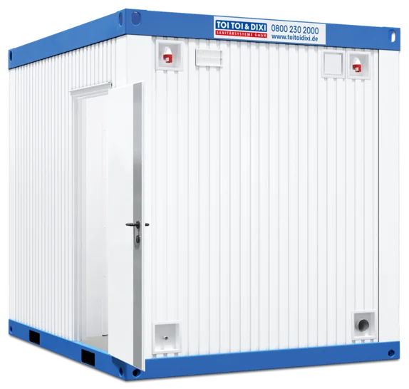 Außenansicht WC-Dusch-Container klein