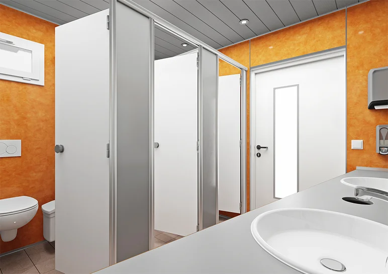 Innenansicht Premium-WC-Container