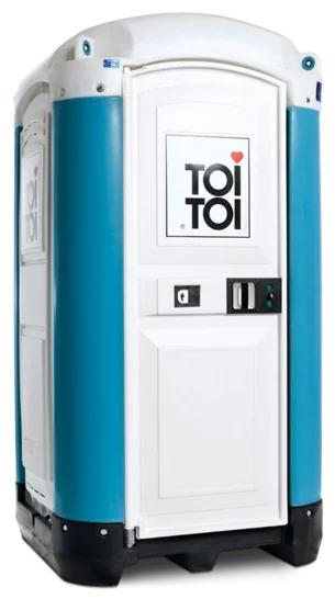 Außenansicht Toilettenkabine TOI FRESH