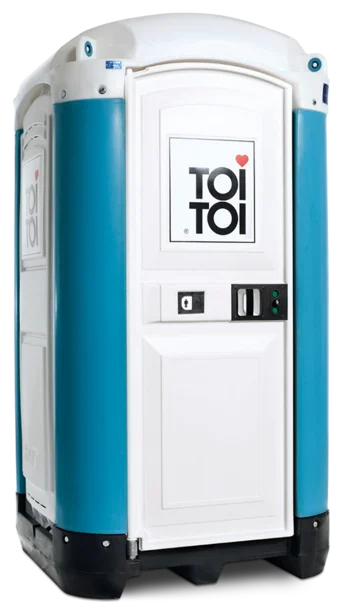 Außenansicht Toilettenkabine TOI FRESH