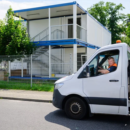 Containeranlage: TTD mit Fahrer