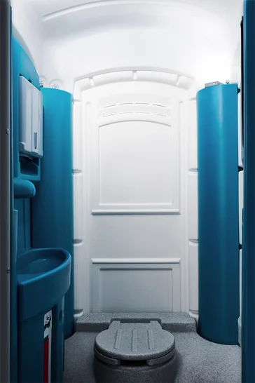 Innenansicht Toilettenkabine TOI WATER UP 