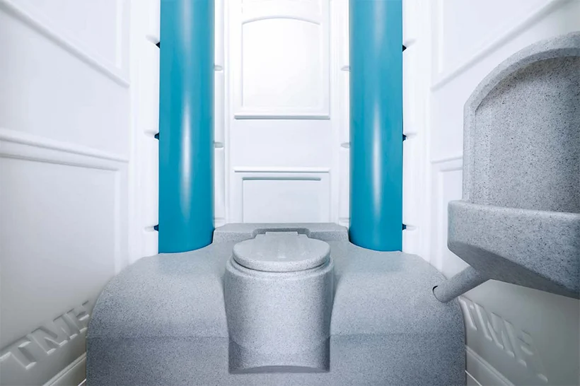Innenansicht Toilettenkabine TOI FRESH