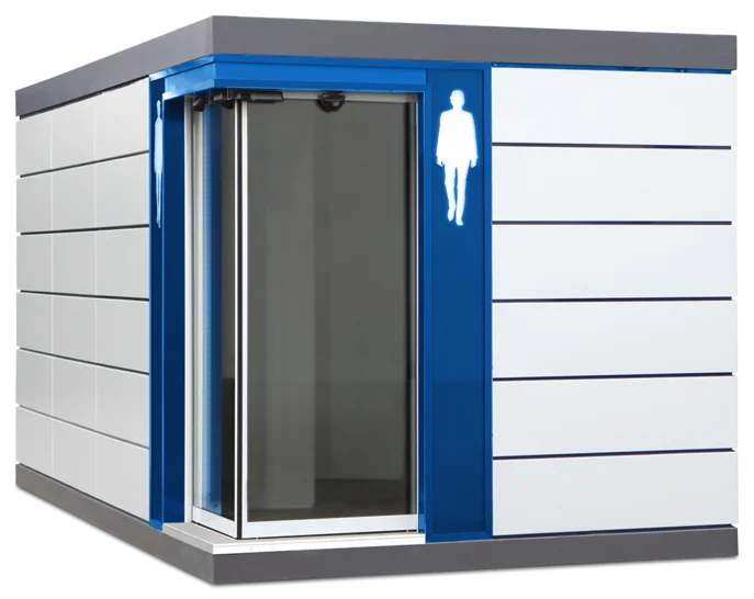 Außenansicht Premium-WC-Container Herren