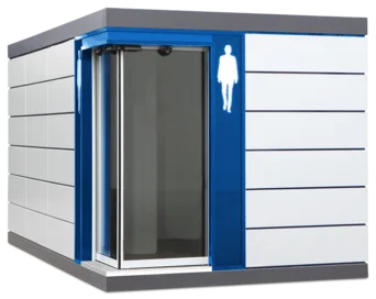Außenansicht Premium-WC-Container Herren