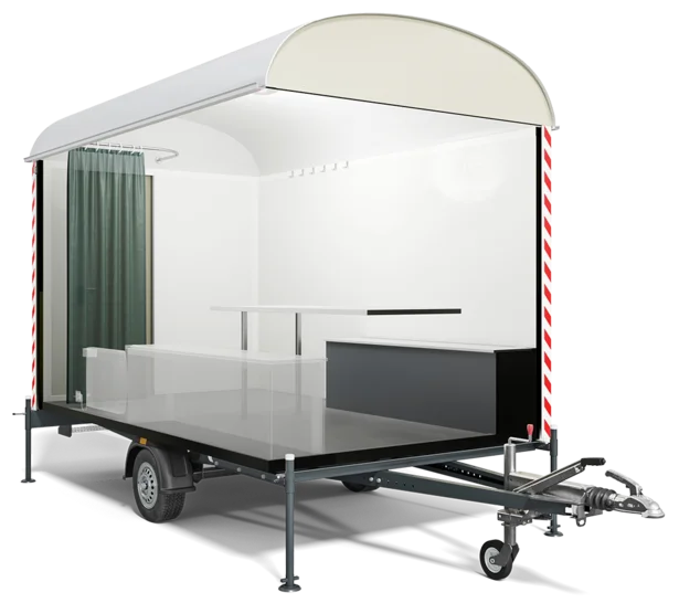Innenansicht Bauwagen