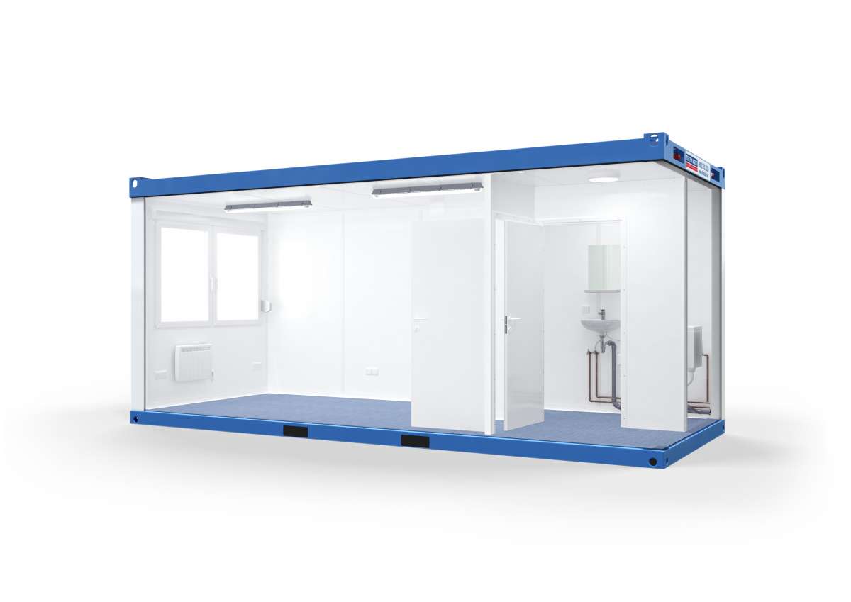 Wohncontainer Mit Dusche Und Wc