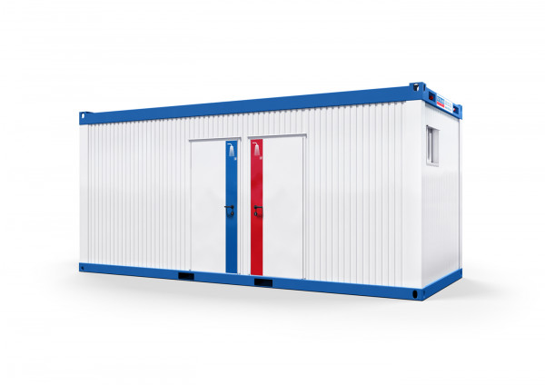 Dusch-Container mit 6 Duschen D/H