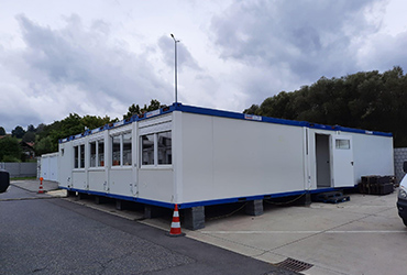 Container facility for the federal police