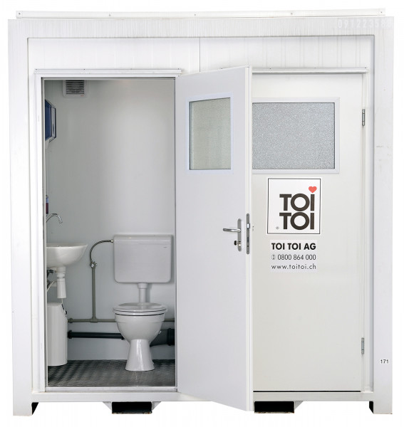 TOI® WC-Container Doppelstar