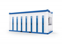 WC-Container mit 14 Toiletten