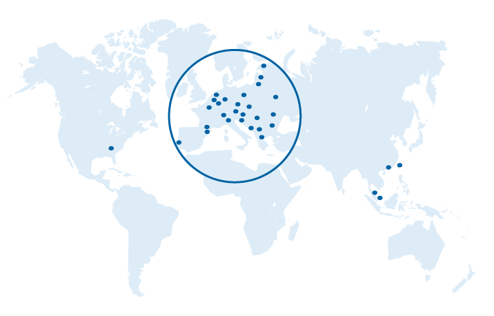 Weltweite Standorte
